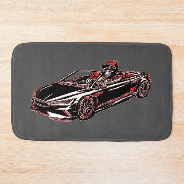Item preview, Street Art Monkey Driver – Urban Graffiti Convertible Illustration designed and sold by 4rpixs.