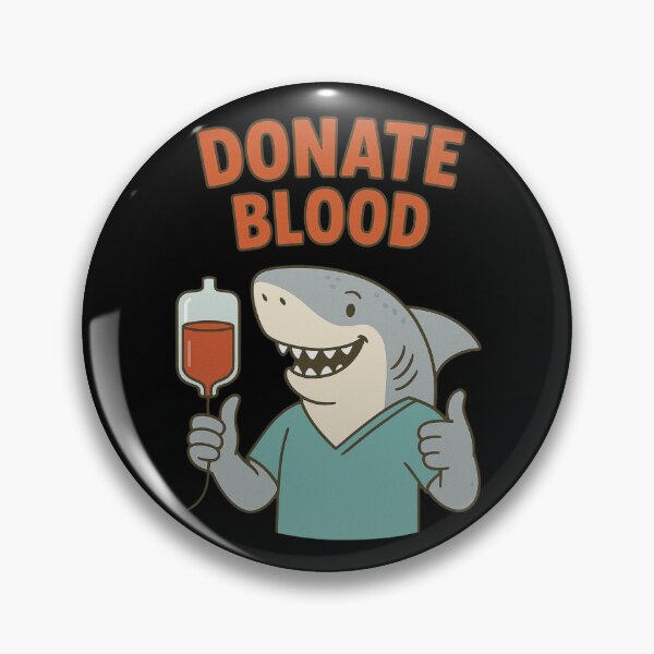 Item preview, Shark Nurse Encourages Everyone To Proudly Donate Blood designed and sold by Virelo.