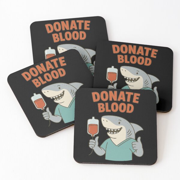 Item preview, Shark Nurse Encourages Everyone To Proudly Donate Blood designed and sold by Virelo.