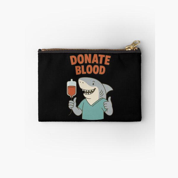 Item preview, Shark Nurse Encourages Everyone To Proudly Donate Blood designed and sold by Virelo.