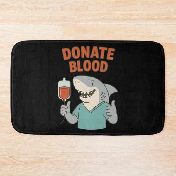 Item preview, Shark Nurse Encourages Everyone To Proudly Donate Blood designed and sold by Virelo.