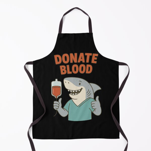 Item preview, Shark Nurse Encourages Everyone To Proudly Donate Blood designed and sold by Virelo.