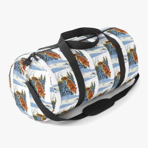 Item preview, Winter Red Fox Pouncing in Deep Snow designed and sold by TeeARTHY.