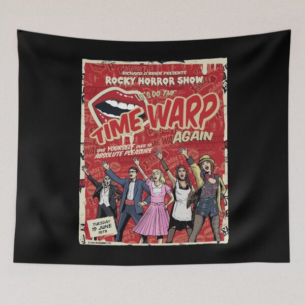 Item preview, Rocky Horror Show Richard O'Brien Presents Time Warp Poster designed and sold by All-And-Every.
