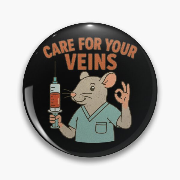 Artikelvorschau, Fürsorgliche Maus-Phlebotomistin sorgt heute dafür, dass jede Vene glücklich ist entworfen und verkauft von Virelo.