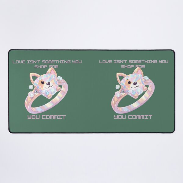 Item preview, Love Isn’t Something You Shop For | Adopt Don’t Shop Commitment Design designed and sold by JustPetMe.