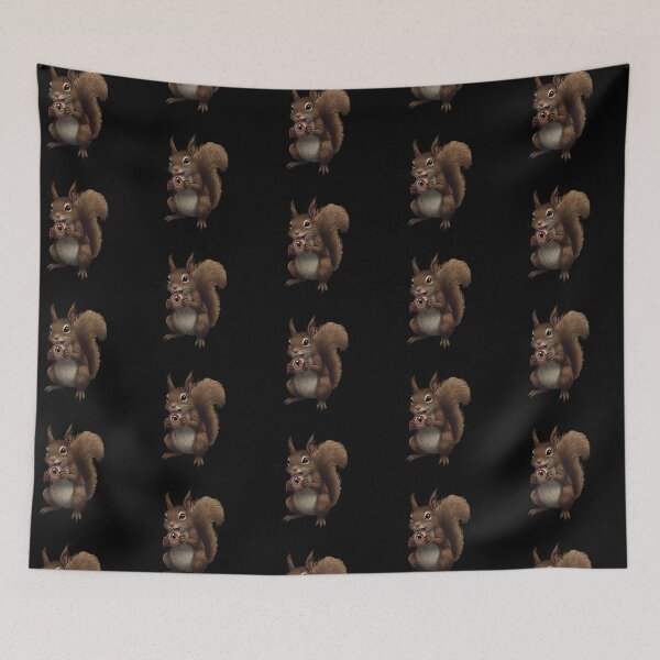 Item preview, Creepy Squirrel Dark Humor designed and sold by AnaPixMar.