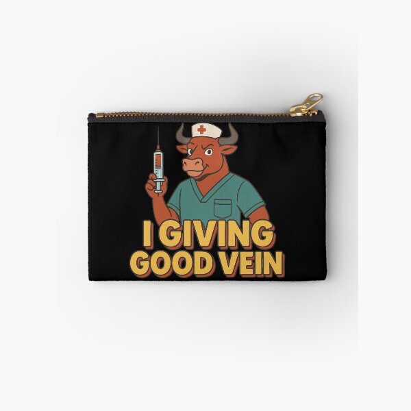 Item preview, Strong Bull Nurse Delivers Perfect Vein Shots Daily designed and sold by Virelo.
