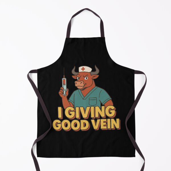 Item preview, Strong Bull Nurse Delivers Perfect Vein Shots Daily designed and sold by Virelo.