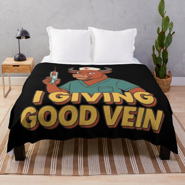Item preview, Strong Bull Nurse Delivers Perfect Vein Shots Daily designed and sold by Virelo.