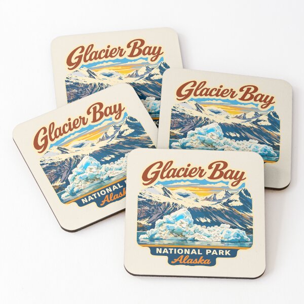 Item preview, Glacier Bay National Park Alaska Sticker designed and sold by Gideon Emmerich.