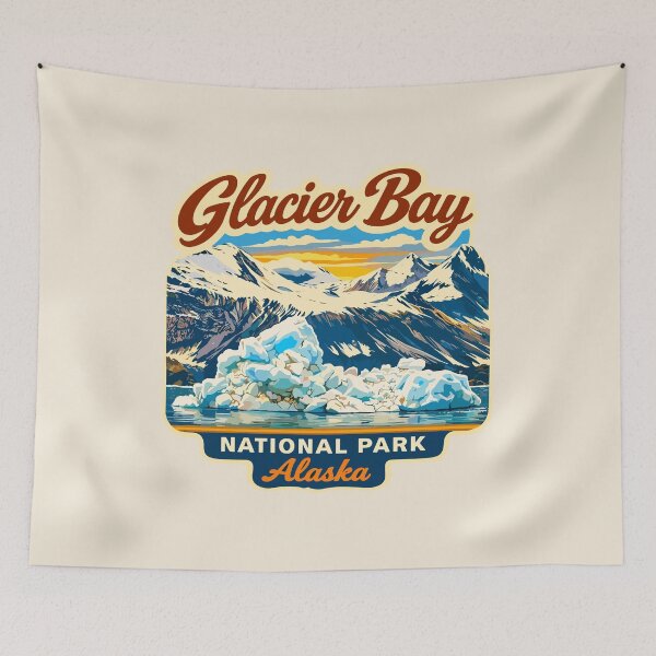 Item preview, Glacier Bay National Park Alaska Sticker designed and sold by Gideon Emmerich.