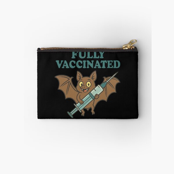 Item preview, Cute Bat Proudly Showing Off Its Vaccination Syringe designed and sold by Virelo.