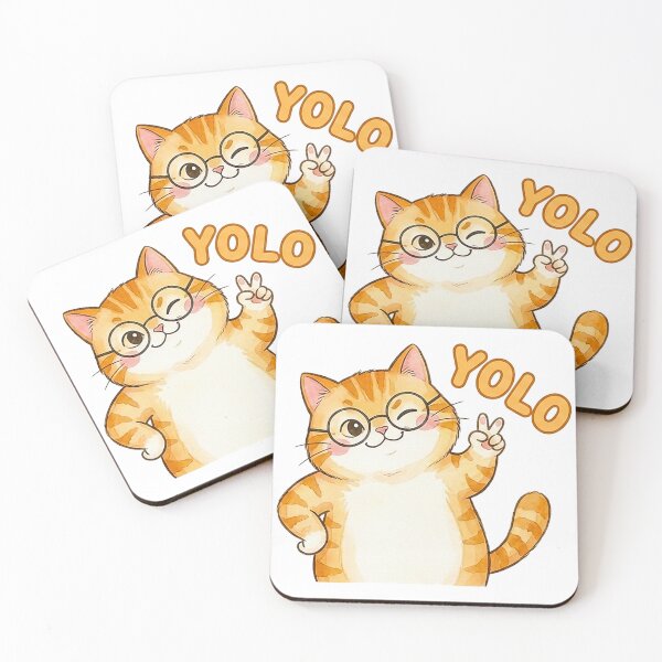 Item preview, YOLO Cat Wink designed and sold by Blessingeight.
