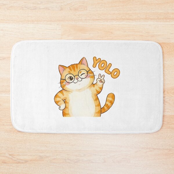 Item preview, YOLO Cat Wink designed and sold by Blessingeight.