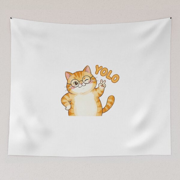 Item preview, YOLO Cat Wink designed and sold by Blessingeight.