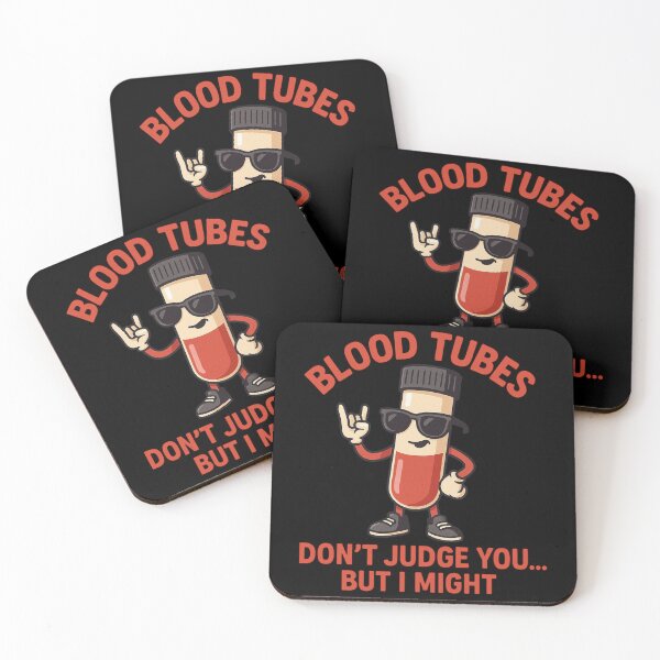 Item preview, Blood Tubes Don't Judge But I Might designed and sold by Virelo.