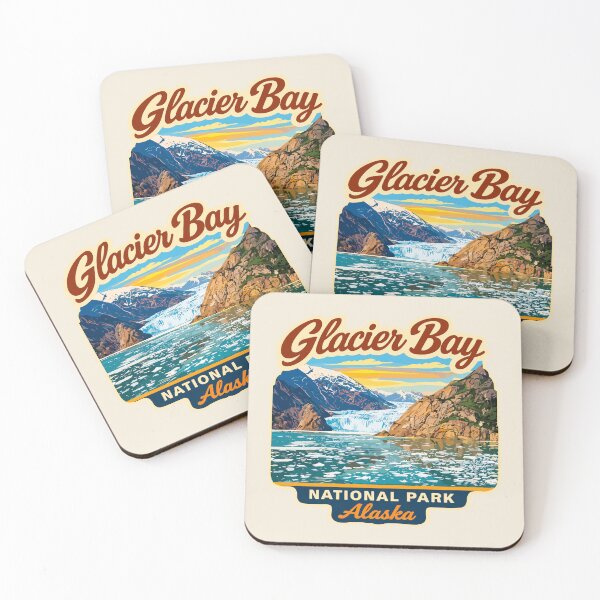 Item preview, Glacier Bay National Park Alaska Sticker designed and sold by Gideon Emmerich.