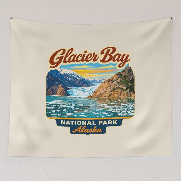 Item preview, Glacier Bay National Park Alaska Sticker designed and sold by Gideon Emmerich.