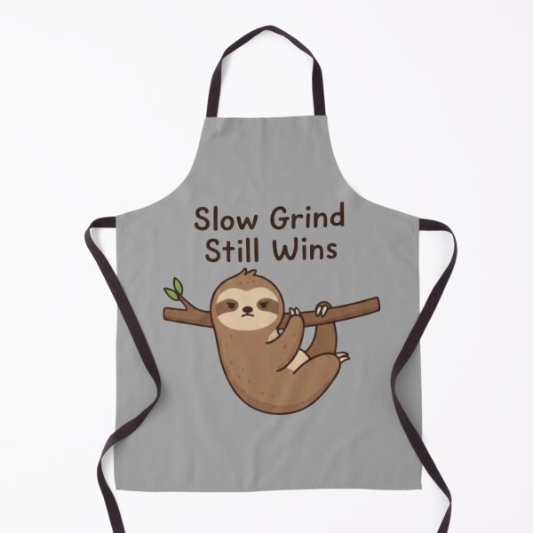Item preview, Slow Grind Still Wins Quote | Consistency Motivation Sloth Design designed and sold by SV-Creation.