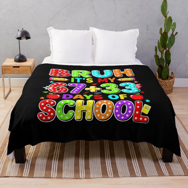 Item preview, BRUH IT’S MY 67+33 DAYS OF SCHOOL Funny designed and sold by gladysenglish.