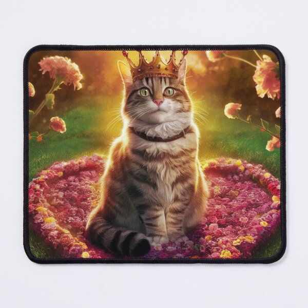Item preview, Your King – Cat in a Heart designed and sold by Vivid Art Zone.