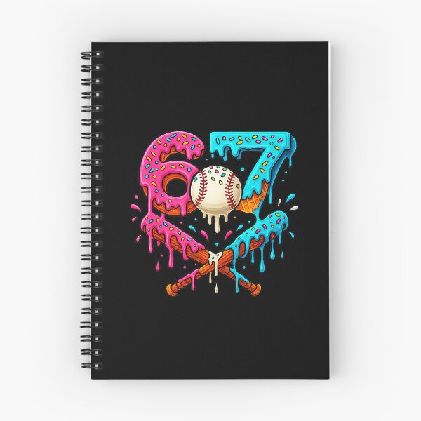 Item preview, 67 Ice Cream Drip Baseball Meme Color Splash Style designed and sold by miaa-artistshop.