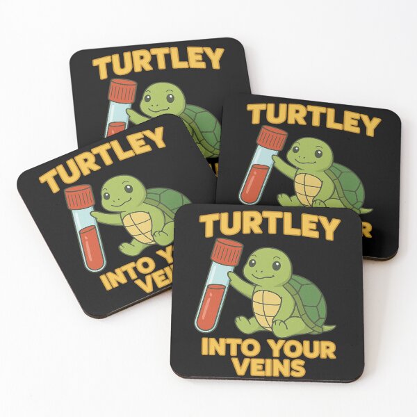 Item preview, Cute Turtle Phlebotomy Humor Gift for Vein Lovers designed and sold by Virelo.