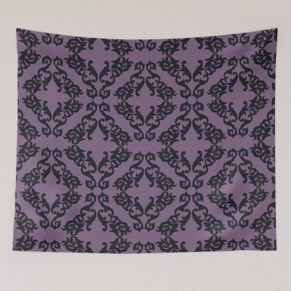 Item preview, Spooky Babe Damask designed and sold by Shanna Lenè Hattaway.
