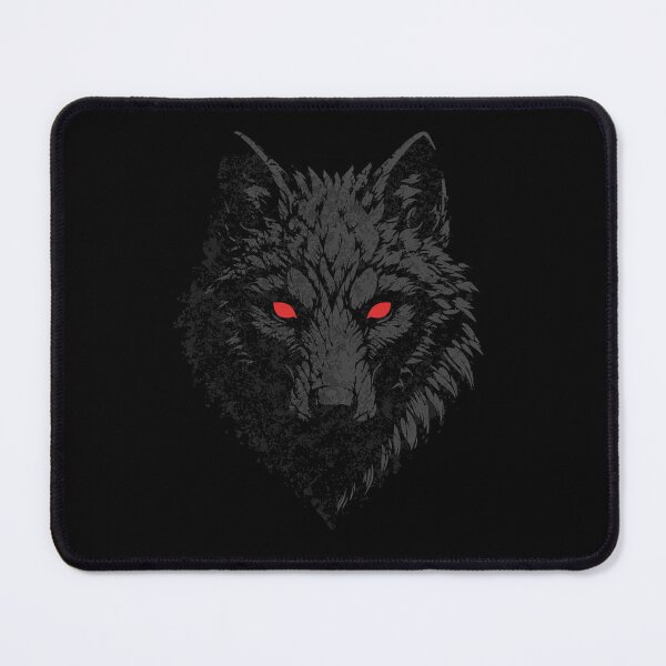 Item preview, Black Wolf Red Glowing Eyes designed and sold by SignumShop.