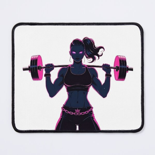 Item preview, Strong Woman Gym Shirt Female Weightlifting Workout Graphic Fit Girl Barbell Training Tee Women Fitness Motivation Apparel for Lifters and Gym Lovers | Premium HD Sticker Design designed and sold by MillionaireGenZ ⭐⭐⭐⭐⭐ (5.0).