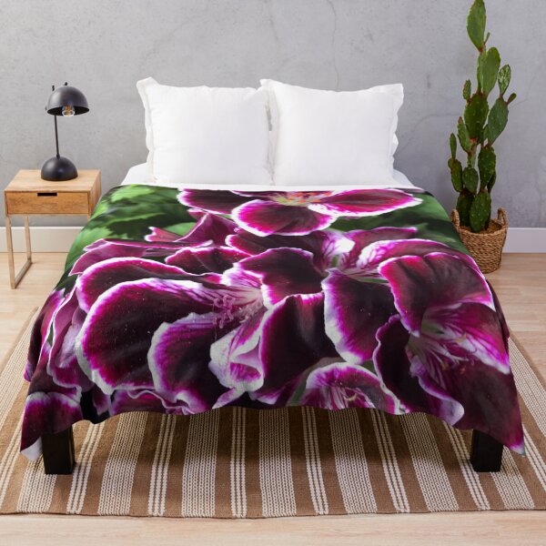 Item preview, Wine and White Geranium by Sotero designed and sold by SOTERO ART.