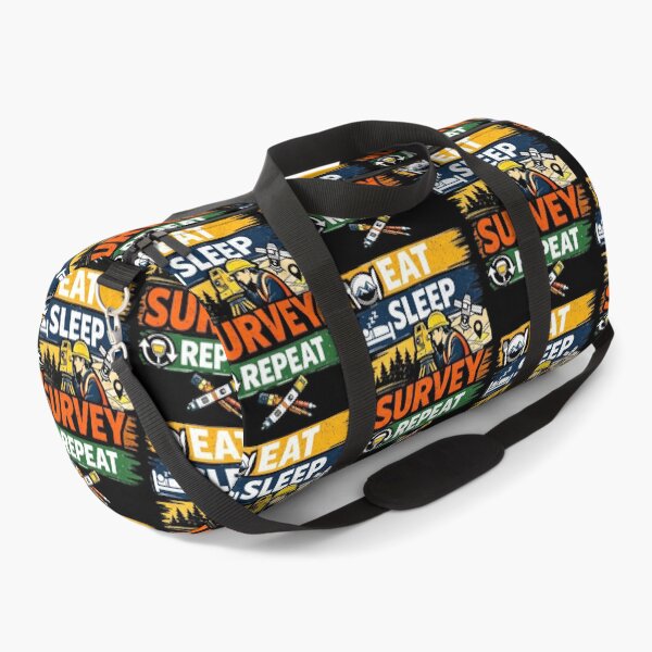 Item preview, Eat Sleep Survey Repeat Funny Land Surveyor designed and sold by Virelo.