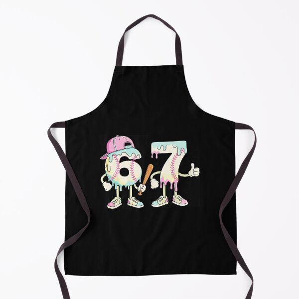 Item preview, 67 Funny Baseball Dripping Ice Cream Six Seven Meme designed and sold by miaa-artistshop.