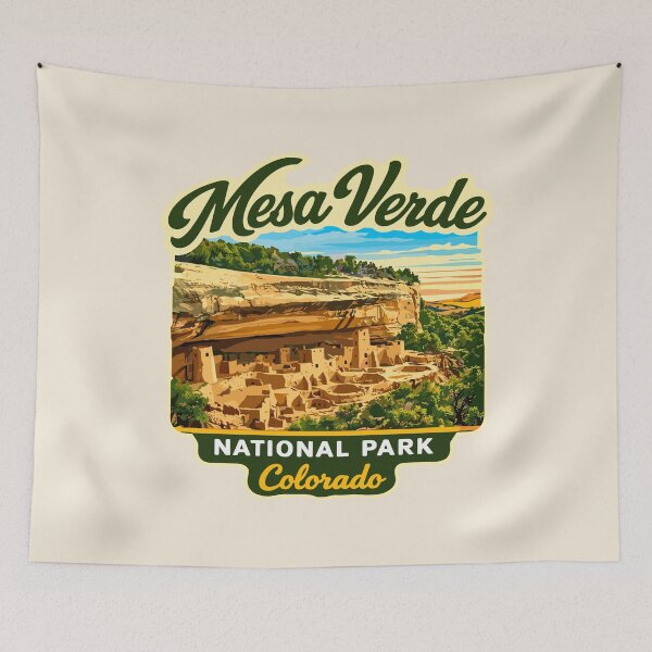 Item preview, Mesa Verde National Park Sticker designed and sold by Gideon Emmerich.