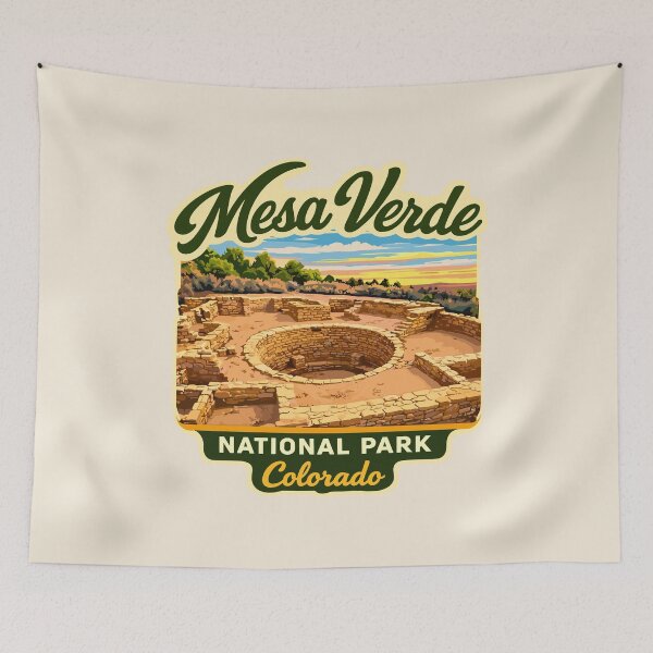 Item preview, Mesa Verde National Park Sticker designed and sold by Gideon Emmerich.