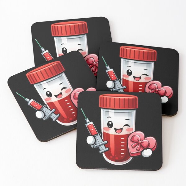 Item preview, Cute Blood Tube Valentine Gift For Nurse designed and sold by Virelo.
