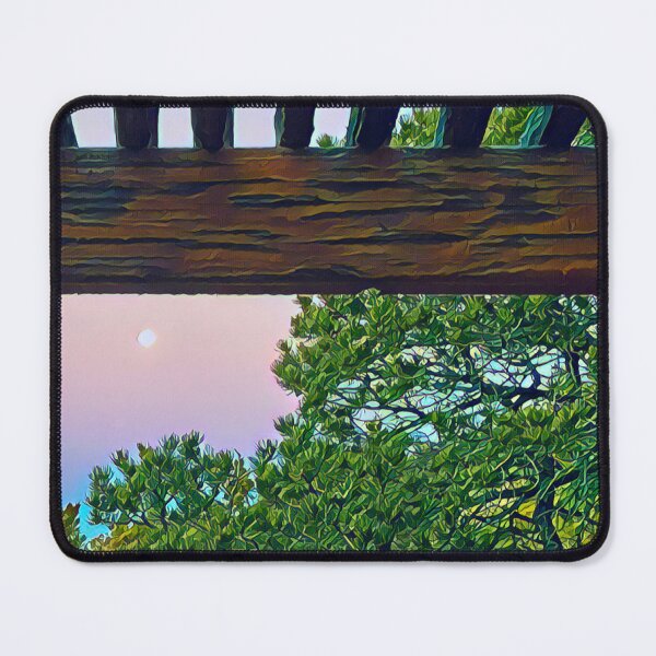 Item preview, Moonset with Piñon Trees designed and sold by oh-bi-me.