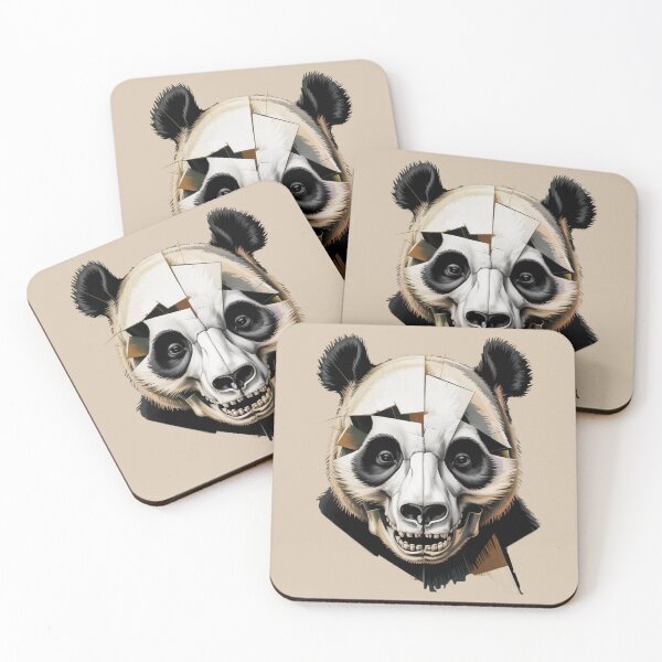Item preview, Skull Panda Cubist designed and sold by karolinao746.