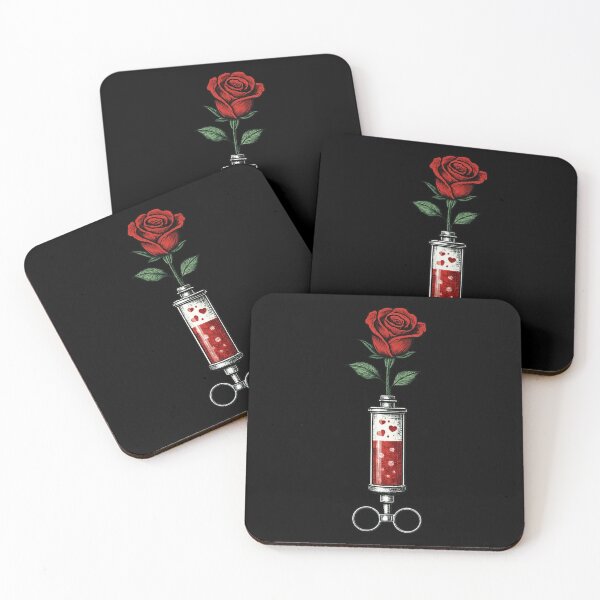 Item preview, Rose Growing From Blood Syringe designed and sold by Virelo.