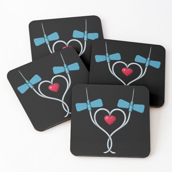 Item preview, Phlebotomy Butterfly Needles Heart designed and sold by Virelo.