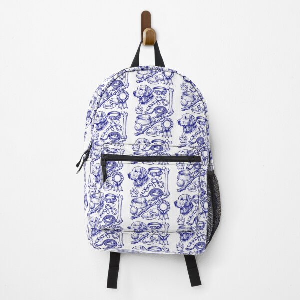 Item preview, Navy Blue Dog Heritage - Vintage Blueprint Style designed and sold by DigitalGlade.