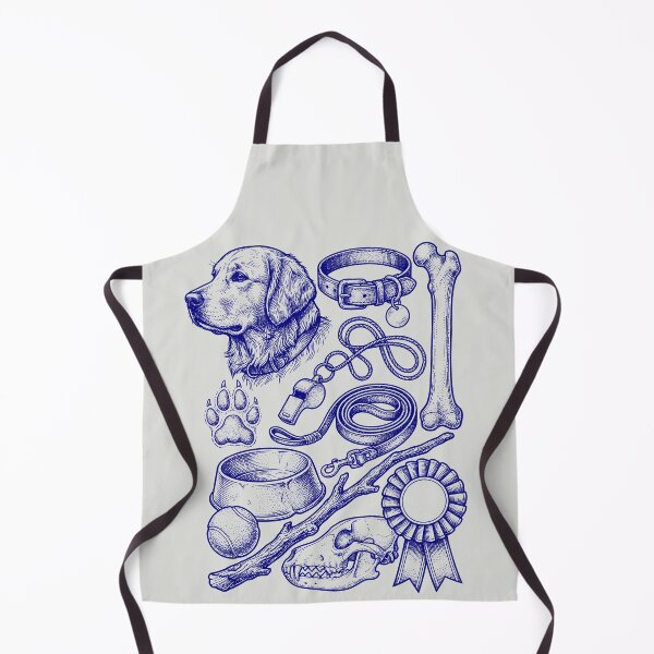 Item preview, Navy Blue Dog Heritage - Vintage Blueprint Style designed and sold by DigitalGlade.