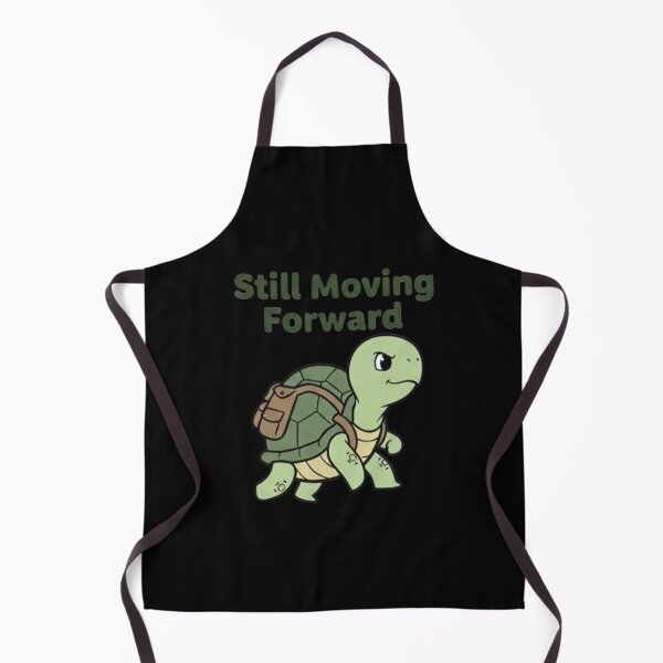 Item preview, Keep Moving Forward Motivation Quote | Cute Turtle Progress Design designed and sold by SV-Creation.