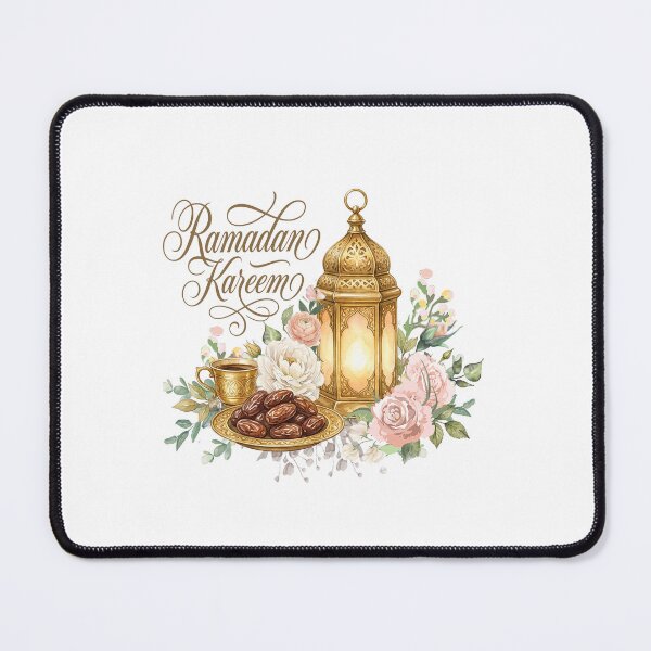 Item preview, Ramadan Kareem Floral Lantern Round Sticker – Elegant Islamic Gift Label designed and sold by Verycutethings.