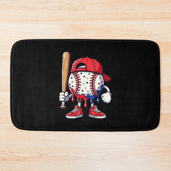 Item preview, Dripping Baseball Cartoon Player Funny Youth Style designed and sold by miaa-artistshop.