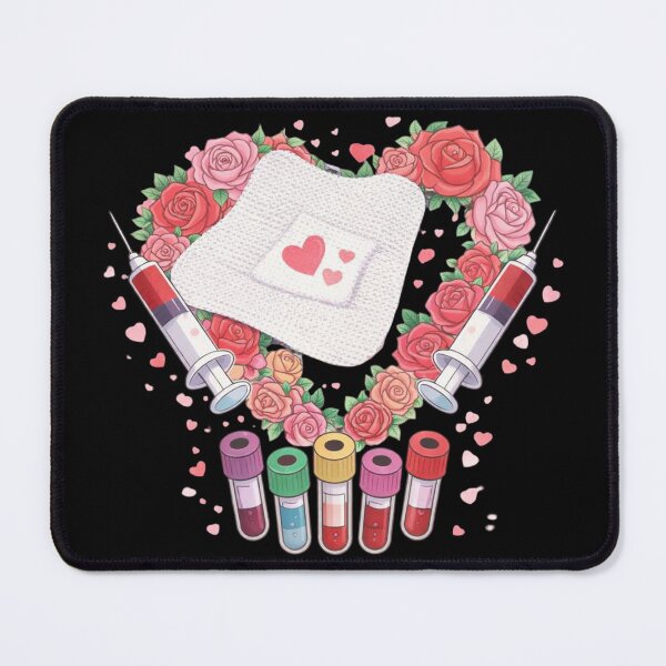Item preview, Medical Love Heart with Blood Samples designed and sold by Virelo.