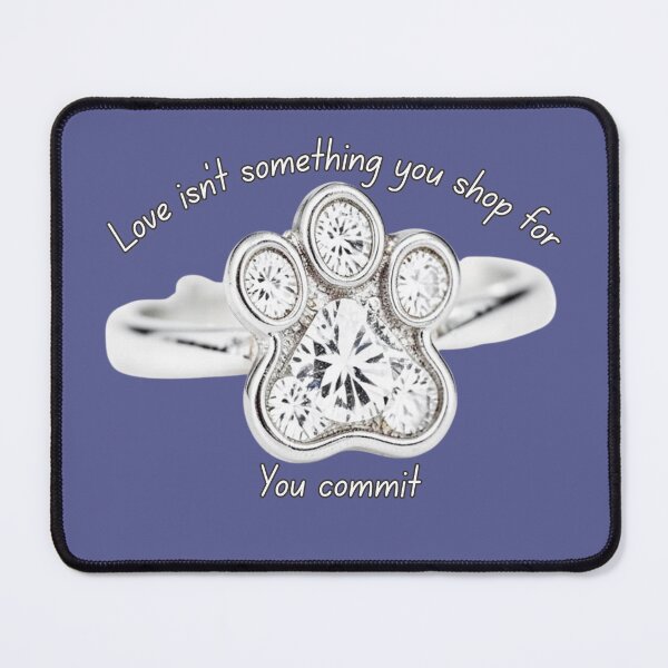Item preview, Love Isn’t Something You Shop For. Adopt.Don't Shop. designed and sold by JustPetMe.