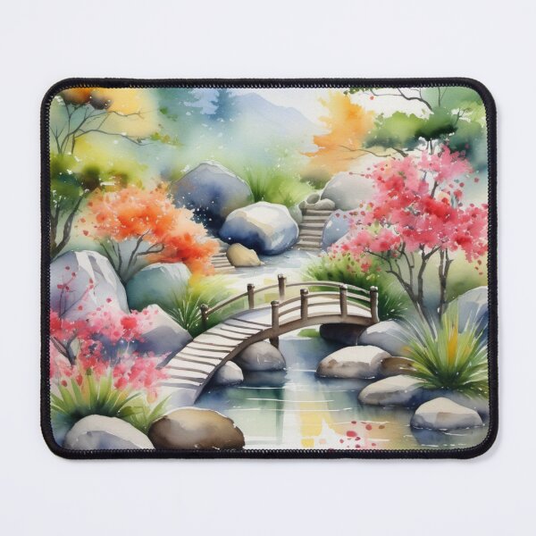 Item preview, Zen garden in spring designed and sold by Kraftbaum.