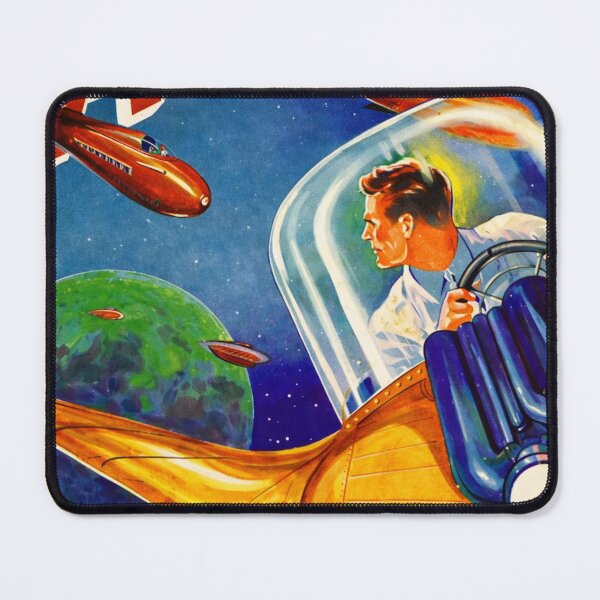 Item preview, Secret of Planetoid 88 Space Cover designed and sold by PastForward Art.